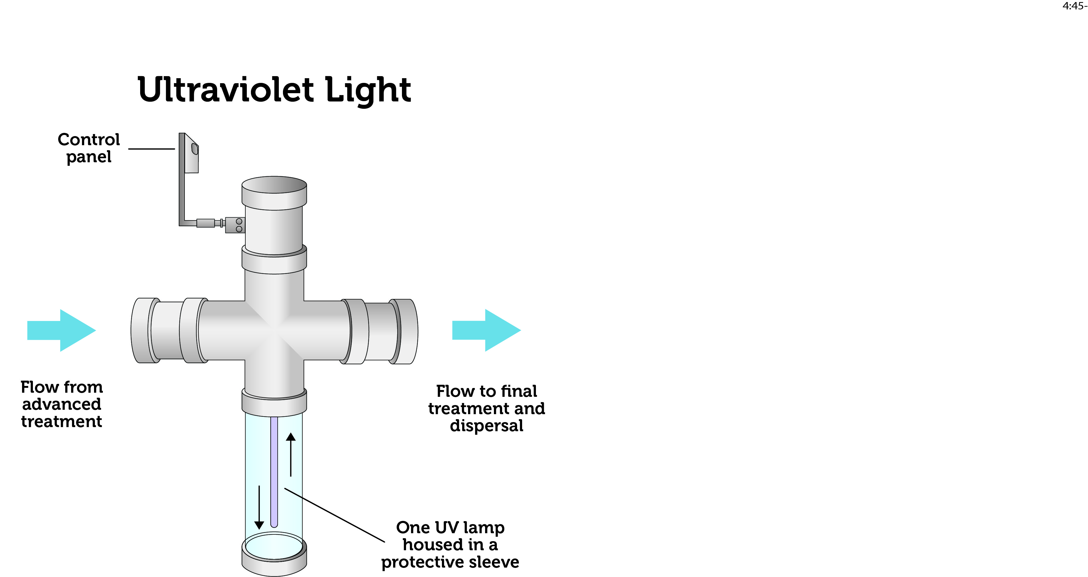 Ultraviolet light disinfection