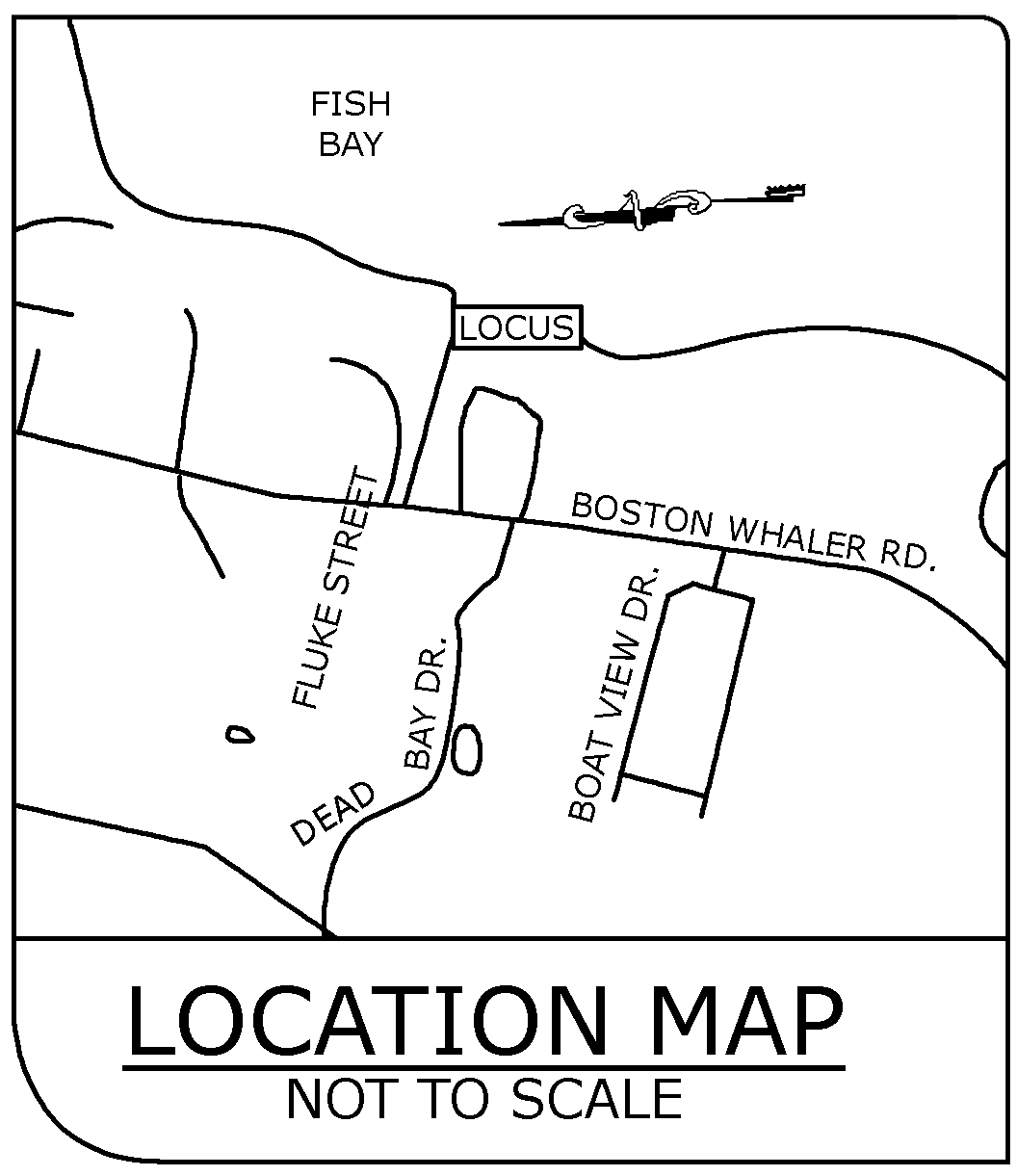 Example of a location or locus map